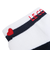 ルコックスポルティフ（lecoqsportif）ゴルフ ロゴ入りアンクル丈ソックス QGCXJB03 WH00