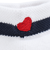 ルコックスポルティフ（lecoqsportif）ゴルフ ロゴ入りアンクル丈ソックス QGCXJB03 WH00