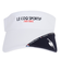 ルコックスポルティフ（lecoqsportif）ゴルフ ロゴパイピングサンバイザー QGCXJC52 WH00