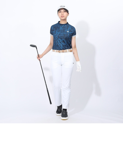 CLUNK GOLF クランク ロゴ 半袖 モックネックシャツ XL ブラック CLUNK GOLF クランク ロゴ 半袖 モックネックシャツ XL ブラック