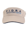 フィドラ（FIDRA）ゴルフ 接触冷感 サーマルバイザー FD5RVD04 BEG