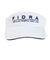 フィドラ（FIDRA）ゴルフ 接触冷感 サーマルバイザー FD5RVD04 WHT