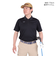 ザ・ワープ・バイ・エネーレ（The Warp By Ennerre）ゴルフウェア 吸汗速乾 ドライプラス ジップ半袖ポロシャツ WG5RTG09 BLK