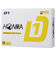 本間ゴルフ（HONMA）ゴルフボール D1 2024 BT2401 YE ダース(12個入り)