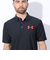 アンダーアーマー（UNDER ARMOUR）ゴルフウェア Mid Logo 半袖ポロシャツ 1385509 001