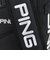 ピン（PING）ゴルフ キャディバッグ 軽量 カート式 9型 5分割 PU CLASSIC CB-F2401 PUクラシック BK/BK 37514