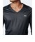 アンダーアーマー（UNDER ARMOUR）ゴルフウェア 吸熱発散 アンダーウェア アイソチル フィッティドロングスリーブVネックシャツ 1384824 001