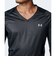 アンダーアーマー（UNDER ARMOUR）ゴルフウェア 吸熱発散 アンダーウェア アイソチル フィッティドロングスリーブVネックシャツ 1384824 001
