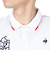 ルコックスポルティフ（lecoqsportif）ゴルフウェア 接触冷感半袖シャツ QGMXJA51 WH00