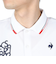 ルコックスポルティフ（lecoqsportif）ゴルフウェア 接触冷感半袖シャツ QGMXJA51 WH00