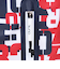 クランク（CLUNK）ゴルフ キャディバッグ 軽量 スタンド式 9型 5分割 撥水 グラフィティ 90 CL5RNC50 RED
