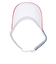 ルコックスポルティフ（lecoqsportif）ゴルフ シーズンモチーフ 切り替えサンバイザー QGCXJC54 WH00