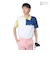 J.LINDEBERG（J.LINDEBERG）ゴルフウェア 吸水速乾 カラーブロック半袖ポロ 071-21451-004
