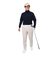 トラヴィスマシュー（Travis Mathew）ゴルフウェア WOOL JACQUARD タートルネックニットセーター 7AI039-4NAV
