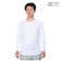 トミーアーマー（Tommy Armour）ゴルフウェア 吸汗速乾 接触冷感 長袖VネックTシャツ TAGC24S040051 WHT