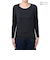 トミーアーマー（Tommy Armour）ゴルフウェア インナー ベーシック Uネック 長袖シャツ TAGC24B080116 BLK