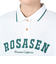 ROSASEN（ROSASEN）ゴルフウェア 半袖 吸水速乾 A-Line ワッフルポロシャツ 048-21441-004