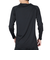 トミーアーマー（Tommy Armour）ゴルフウェア インナー 吸汗速乾 ベーシック 長袖Vネック シャツ TAGC24B040114 BLK
