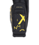 オムニックスゴルフ（OMNIX GOLF）ゴルフ キャディバッグ 軽量 スタンド式 8.5型 4分割 Black Flash SB20231007