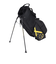 オムニックスゴルフ（OMNIX GOLF）ゴルフ キャディバッグ 軽量 スタンド式 8.5型 4分割 Black Flash SB20231007