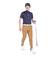 ジ・オープン（THE OPEN）ゴルフウェア 吸水速乾 クールコア 半袖 モックネック Tシャツ 174-21143-098