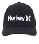ハーレー（HURLEY）ゴルフ ONE AND ONLY フレックスフィット キャップ MHW2312055 BKWH