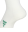 アディダス（adidas）ゴルフ クルー丈 スリーストライプ クッションソックス MGR52-IS6533 W/GRN