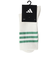 アディダス（adidas）ゴルフ クルー丈 スリーストライプ クッションソックス MGR52-IS6533 W/GRN