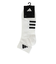 アディダス（adidas）ゴルフ アンクル丈 ロゴクッションソックス IEV99-IN2704W