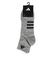 アディダス（adidas）ゴルフ アンクル丈 ロゴクッションソックス IEV99-IN2705GRY