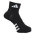 アディダス（adidas）ゴルフ アンクル丈 ロゴクッションソックス IEV99-IN2706BK