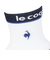 ルコックスポルティフ（lecoqsportif）ゴルフ シーズンカラー ショート丈ソックス LG4FSO02M WH00
