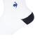 ルコックスポルティフ（lecoqsportif）ゴルフ シーズンカラー ショート丈ソックス LG4FSO02M WH00