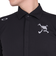 オークリー（OAKLEY）ゴルフウェア 吸汗速乾 スカル ストライプ 半袖シャツ FOA406914-02E