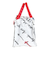 ルコックスポルティフ（lecoqsportif）ゴルフ ブラックトリコデザイン スクエア型ポーチ LG4FTT43L WH00