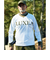 ゴルフウェア VENTILATED VネックロングスリーブTシャツ LAO-24056white