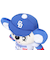 ホクシン（Hokushin）ゴルフ 中日ドラゴンズ ドアラ ヘッドカバー ドライバー用