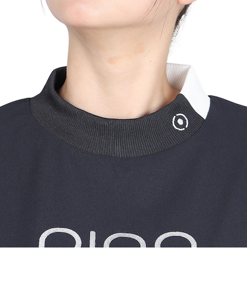 ping ゴルフ　セットアップ　レディース　モックネック　パンツ　M ブラック ピン（PING）ゴルフウェア モックネック レディース ゴルフ