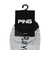 ピン（PING）ポリエステル綿混 消臭 ショートソックス 621-4286803-020
