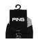 ピン（PING）ゴルフ ポリエステル綿混 消臭 ショートソックス 621-4286803-010