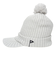 アディダス（adidas）ゴルフ 吸湿保温 COLD.RDY プレートバイザーニットキャップ JTC36-IS4859 W/GRY