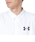 アンダーアーマー（UNDER ARMOUR）ゴルフウェア Mid ロゴ ロングスリーブ ポロシャツ 1388812 100
