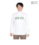 ニューエラ（NEW ERA）ゴルフウェア 保温 軽量 長袖 スウェット ハイカラー ウォーム Tシャツ Straight Logo 14326411