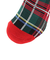マンシング（MUNSING）ゴルフ 保温 ミドル丈 チェック柄ソックス MG4FSO00L BK00