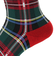 マンシング（MUNSING）ゴルフ 保温 ミドル丈 チェック柄ソックス MG4FSO00L BK00