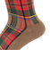 マンシング（MUNSING）ゴルフ 抗菌防臭 クルー丈 チェック柄ソックス MG4FSO01M BG00