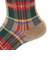 マンシング（MUNSING）ゴルフ 保温 ミドル丈 チェック柄ソックス MG4FSO00L BG00