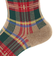 マンシング（MUNSING）ゴルフ 保温 ミドル丈 チェック柄ソックス MG4FSO00L BG00