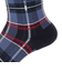 マンシング（MUNSING）ゴルフ 保温 ミドル丈 チェック柄ソックス MG4FSO00L NV00
