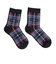マンシング（MUNSING）ゴルフ 保温 ミドル丈 チェック柄ソックス MG4FSO00L NV00